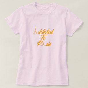 T-shirt Addicé À Paris