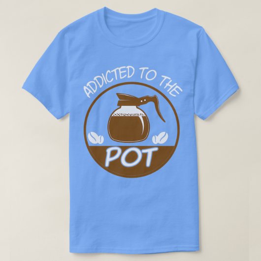 T-shirt Addicé Au Pot Barista (Design devant)