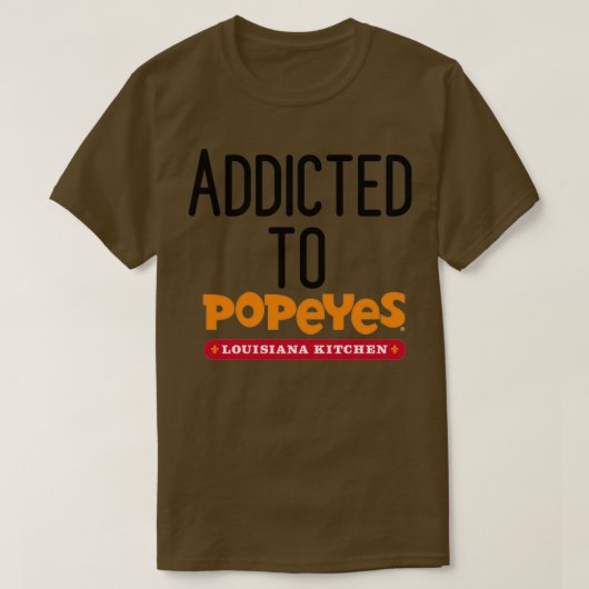 T-shirt Addicité à Popeyes (Design devant)