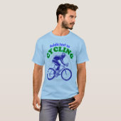 T-shirt Addicité Au Cyclisme Awesome Design De Croquis D'E (Devant entier)