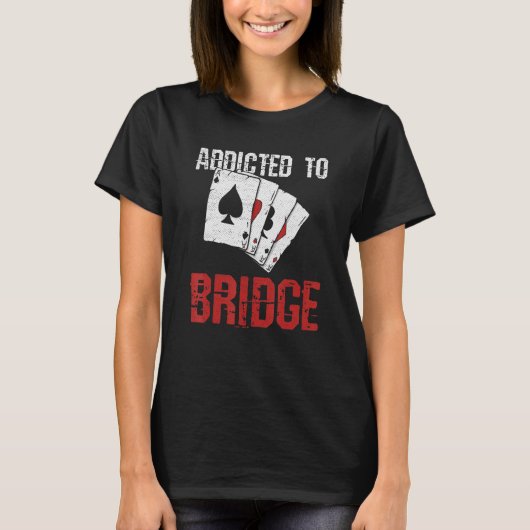 T-shirt Addicité Au Pont Pour Un Maître De Pont (Devant)