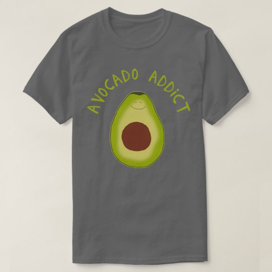 T-shirt Addict 1 d'Avocado (Design devant)