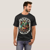 T-shirt Addict au café (Devant entier)
