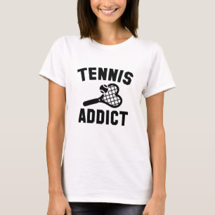 T-shirt Addict au tennis