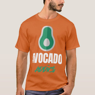 T-shirt Addict Avocado Chemise Guacamole Vegetarian Gu vég