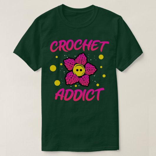 T-shirt Addict Crochet (Design devant)