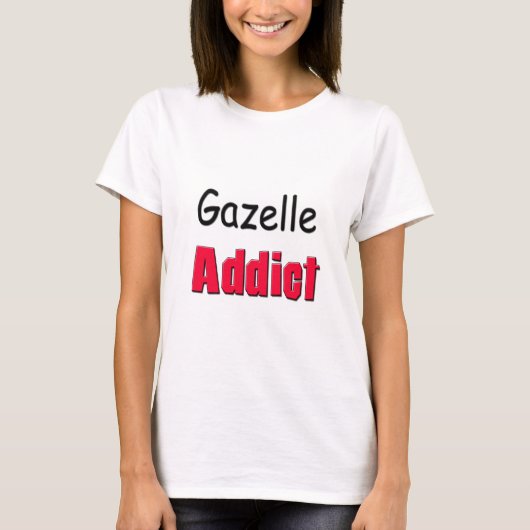 T-shirt Addict de Gazelle (Devant)