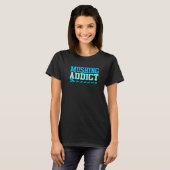 T-shirt Addict de musculation (Devant entier)