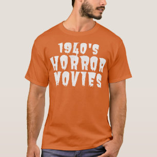 T-shirt Addict d'horreur des années 1940