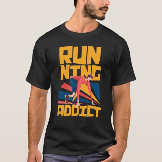 T-shirt Addict en cours (Devant)