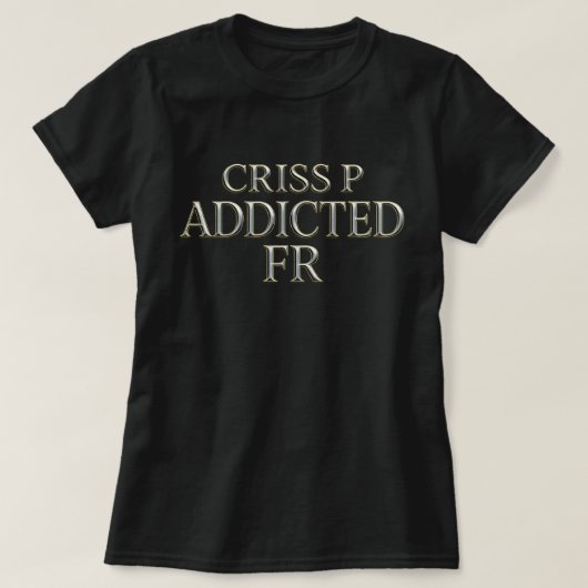 T-shirt Addicted FR (Design devant)
