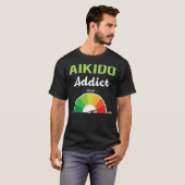 T-shirt Addiction Aikido (Devant entier)