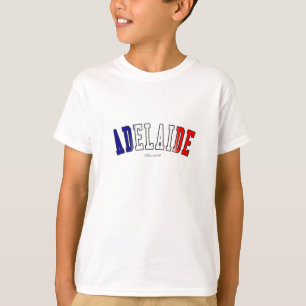 T-shirt Adelaïde dans des couleurs de drapeau national de