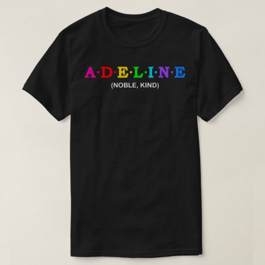 T-shirt Adeline Noble Type (Design devant)
