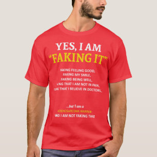 T-shirt Adenosarcome Sensibilisation Je Le Fasse Dans Ce F