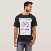 T-SHIRT ADHD (Devant entier)