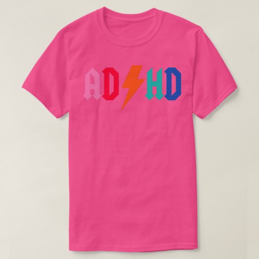 T-SHIRT ADHD 7 (Design devant)
