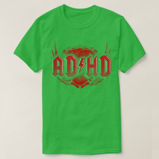 T-shirt ADHD Attention Deficit Hyperactivity Disorder Funn (Design devant)