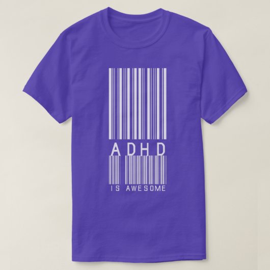 T-shirt ADHD est génial 37 (Design devant)
