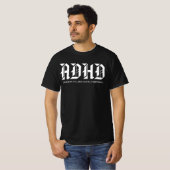 T-shirt ADHD Highway to Hell Funny Squirrel Distraction (Devant entier)