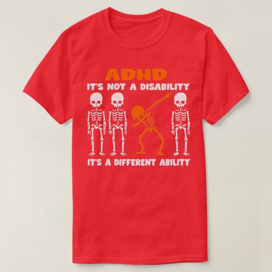 T-shirt Adhd Sensibilisation 21 (Design devant)