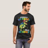 T-shirt Adieu 1er grade T Rex Dinosaur (Devant entier)