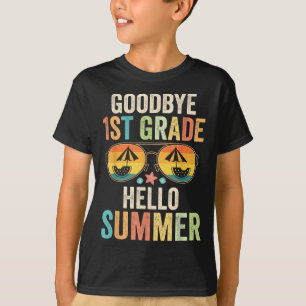 T-shirt Adieu 1ère année Bonjour été Première année Derniè