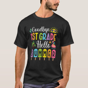 T-shirt Adieu 1ère année Bonjour Popsicle été Ice Dernier 