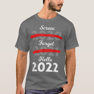 T-shirt Adieu 2021 Bonjour 2022 Joyeux Noël Joyeux Nouveau