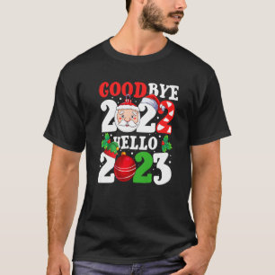 T-shirt Adieu 2022 Bonjour 2023 Bonne année 2023 Garçons