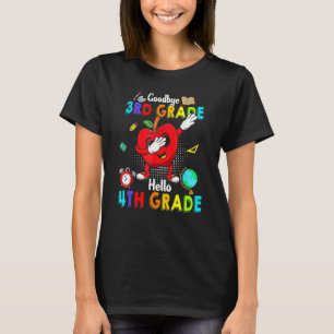 T-shirt Adieu 3e année Bonjour 4e année Cute Dabbing App