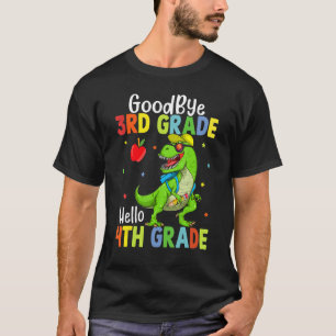 T-shirt Adieu 3e année Bonjour 4e année Dinos de diplôme