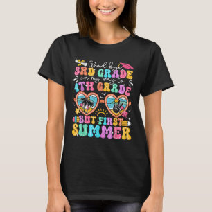 T-shirt Adieu 3e grade à 4e année, mais premier