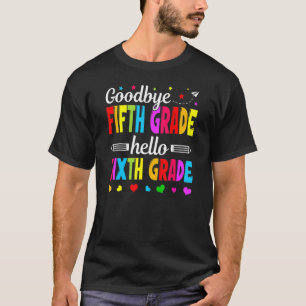 T-shirt Adieu 5e année Bonjour 6e année Enseignants enfant