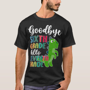 T-shirt Adieu 6e année Bonne Dernière journée de 6e année