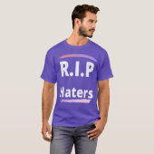 T-shirt Adieu les détracteurs fille (Devant entier)