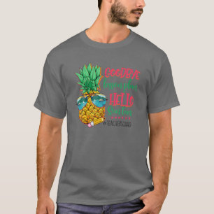 T-shirt Adieu Plan De Leçon Et Bonjour Suntan Summer Vocat