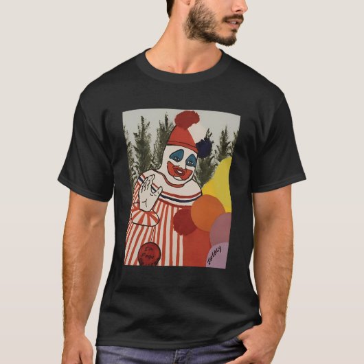 T-shirt Adieu Pogo Le Clown De Gacy (Devant)