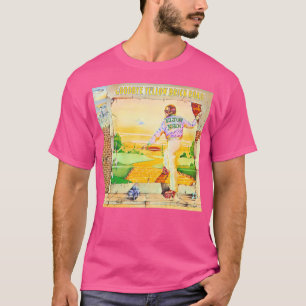 T-shirt Adieu Poster de la route Jhon Mountain Yellow Road