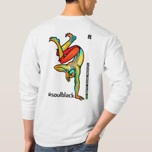 T-shirt Adinkra : Coeurs Allumés ! (Dos)