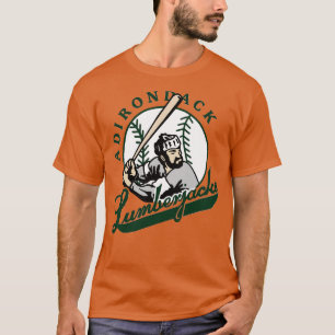 T-shirt Adirondack Lumberjacks Baseball