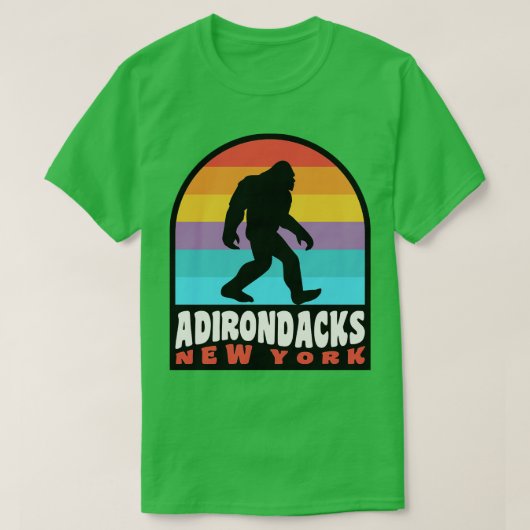 T-shirt Adirondacks New York High Peaks (Design devant)