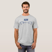 T-shirt Adirondacks Rock Escalade Quickdraw (Devant entier)