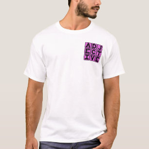 T-shirt Adjectif, Catégorie grammaticale