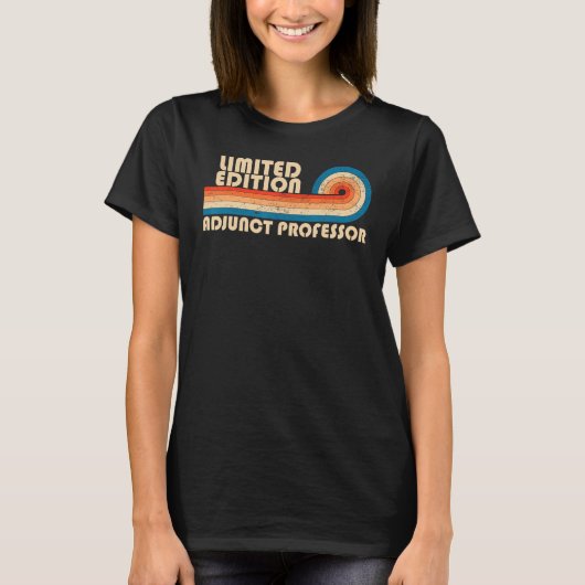 T-shirt ADJUNCT PROFESSEUR Funny Titre du travail Professi (Devant)