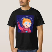 T-shirt Adley anime (Devant)