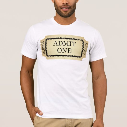 T-SHIRT ADMETTEZ UN BILLET (Devant)