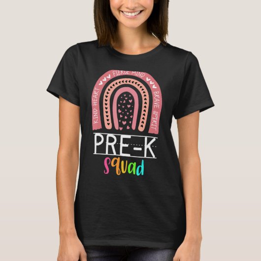 T-shirt Admin Admin De L'École De Pré K Migné Appréciation (Devant)