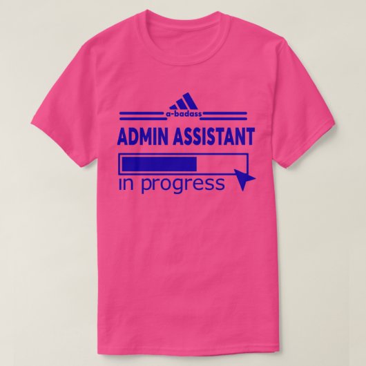 T-SHIRT ADMIN ASSISTANT (Design devant)