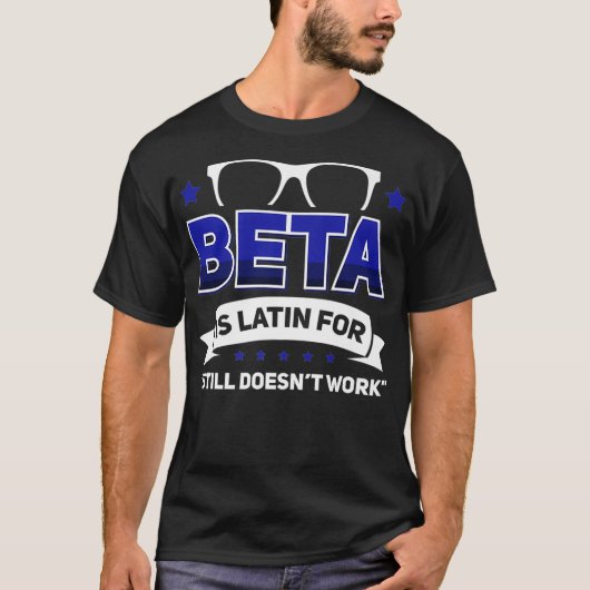 T-shirt Admin Programmer Linu Binary Beta Premium (Devant)